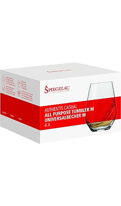 Spiegelau Authentis Stemless White Wine Glass 420ml 4pk (M)