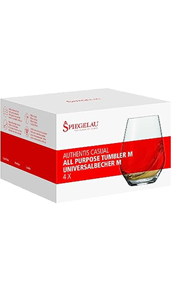 Spiegelau Authentis Stemless White Wine Glass 420ml 4pk