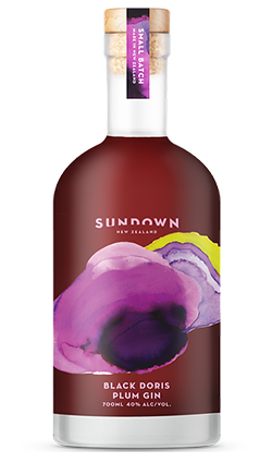 Sundown Black Doris Plum Gin 700ml