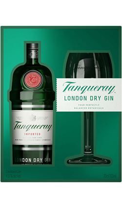 Tanqueray 700ml + Glass Giftpack