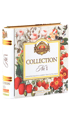 Tea Book Tin Collection No. 1 32 Tea Bags