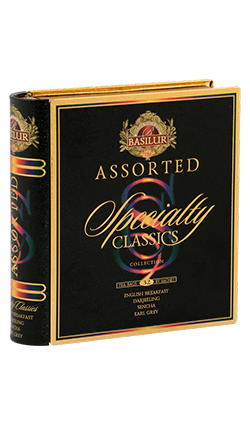 Tea Book Tin Specialty Classics 32 tea bags