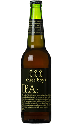 DAMAGED Three Boys IPA 500ml (BB 3/9/26)