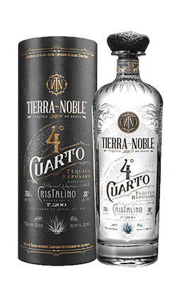Tierra Noble 4 Cuarto Reposado Cristalino Tequila 750ml