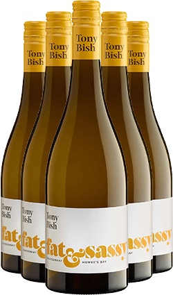 Tony Bish Fat & Sassy Chardonnay 12 PACK 2023