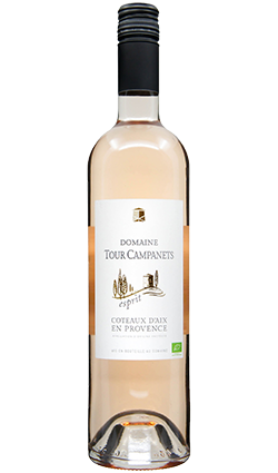 Tour Campanets Esprit Coteaux d'aix en Provence Rose 23 / 24