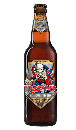 DAMAGED Trooper Iron Maiden 4.7% 500ml Bottle BB 01/26