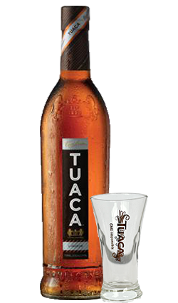 Tuaca Liqueur + Shot Glass 700ml