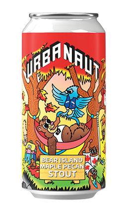 Urbanaut Bear Island Maple Pecan Stout 440ml
