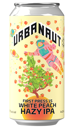 Urbanaut First Press 15 White Peach HIPA 440ml