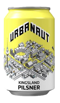 Urbanaut Kingsland Pilsner 330ml SINGLE