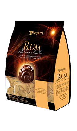 Vergani Dark Chocolate Rum Creams 200gm