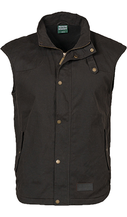 Waikato Oilskin Vest - 2XL