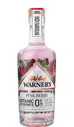Warner's 0% Pink Berry Gin 500ml (BB 05/11)