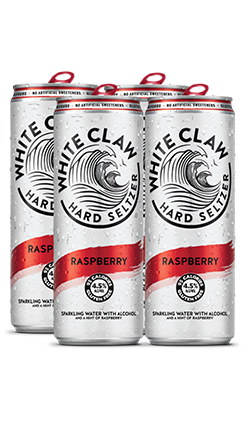 White Claw Raspberry 330ml 4PK