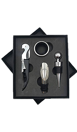 Wine Bottle Opener 4pcs Set Giftbox