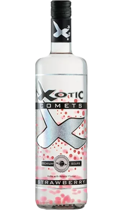 Xotic Comets Strawberry Vodka 750ml