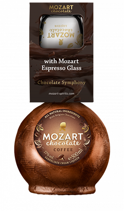 Mozart Chocolate Coffee + Espresso Glass 500ml
