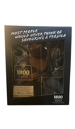 Jose Cuervo Anejo Tequila 1800 750ml Giftpack