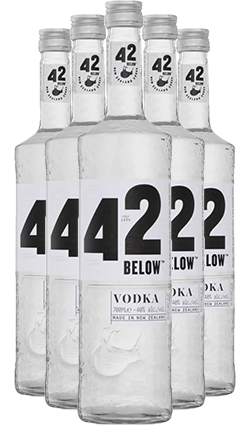 Realizable Varios Café 42 Below Pure Vodka SIX PACK 1000ml – Whisky and More