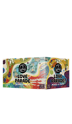 8 Wired Love Parade Mixed 6pk 330ml Cans