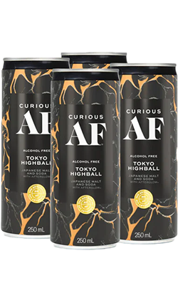 AF Tokyo Highball 250ml 4pk Cans