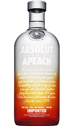 Absolut Peach Vodka 38% 1000ml