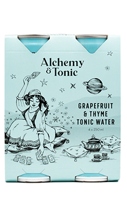 Alchemy & Tonic Grapefruit & Thyme Tonic Water 4 x 250ml