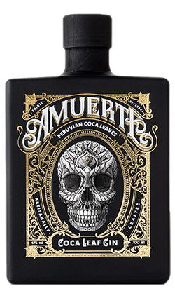 Amuerte Coca Leaf Gin BLACK 700ml