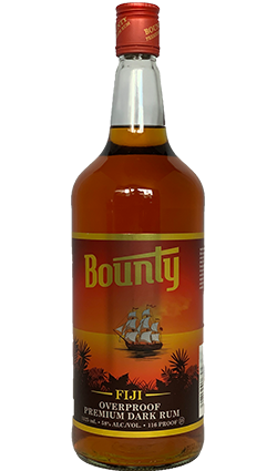 Bounty Over Proof Fiji Rum 1125ml