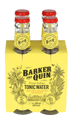 Barker and Quin Finest Indian Tonic 4 x 200ml