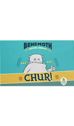 Behemoth Chur Pale Ale 330ml 6pk CANS