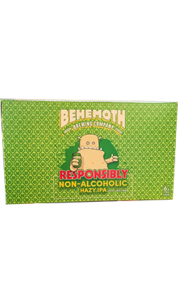 Behemoth Responsibly Non Alcoholic Hazy IPA 330ml 6pk CAN