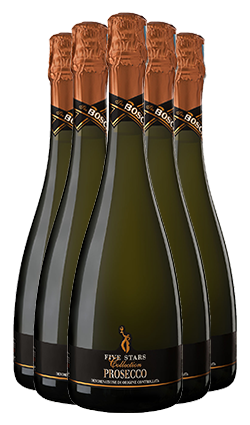 Bosca 5 Star Prosecco 750ml SIX PACK