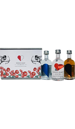 Broken Heart 3 x 50ml Classic Mixed Pack  (Gin, Vodka, Rum)