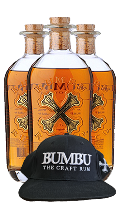 Bumbu Rum 700ml THREE PACK & CAP