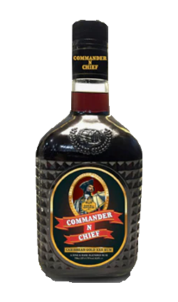 Commander N Chief Caribbean Gold XXX Rum 375ml