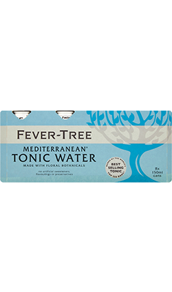 Fever Tree Mediterranean Water 150ml 8pk CANS
