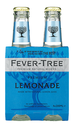 Fever Tree Lemonade 200ml 4pk
