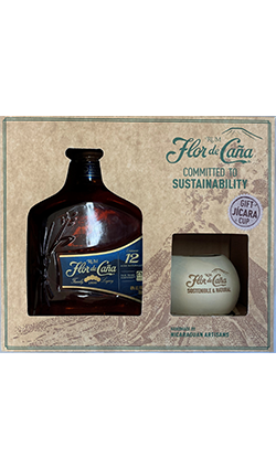 Flor de Cana 12YO Sustainable Cup Giftpack