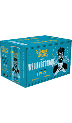 Fortune Favours 6pk Wellingtonian NZIPA 330ml Cans