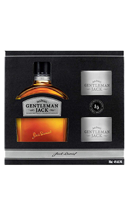 Gentleman Jack 700ml 2 Glass Giftpack