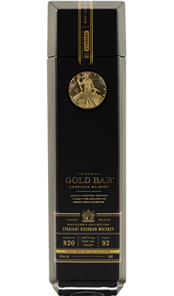 Gold Bar Bourbon Double Cask 750ml (black bottle)