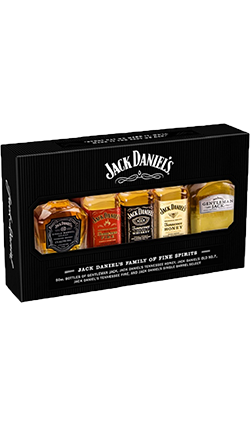 Jack Daniels Family of Brands 5 x 50ml