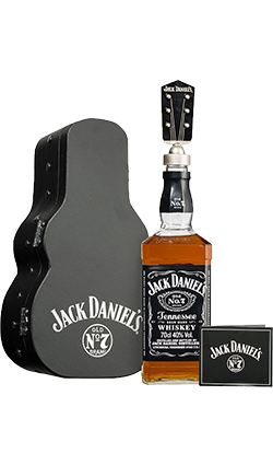 Jack Daniels Guitar Case Giftpack 700ml