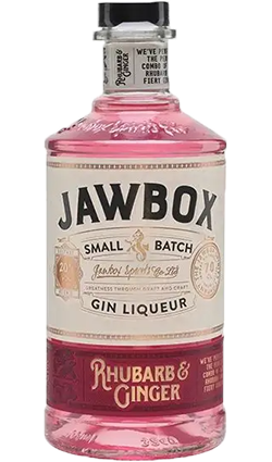 Jawbox Rhubarb and Ginger Gin Liqueur 700ml