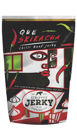 Que Sriracha Chilli Beef Jerky 60gr