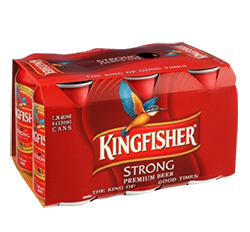 Kingfisher STRONG 7% CAN 330ml 6Pk