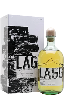 Lagg Single Malt Inaugural Release Batch 1 Bourbon Cask 700ml
