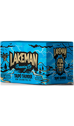 Lakeman Taupo Thunder Pale Ale 330ml 6pk CANS